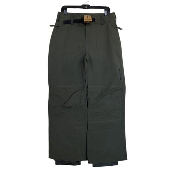 Dakine Ski Snowboard Pants Size Small Green A-1 Snow Pockets Pockets